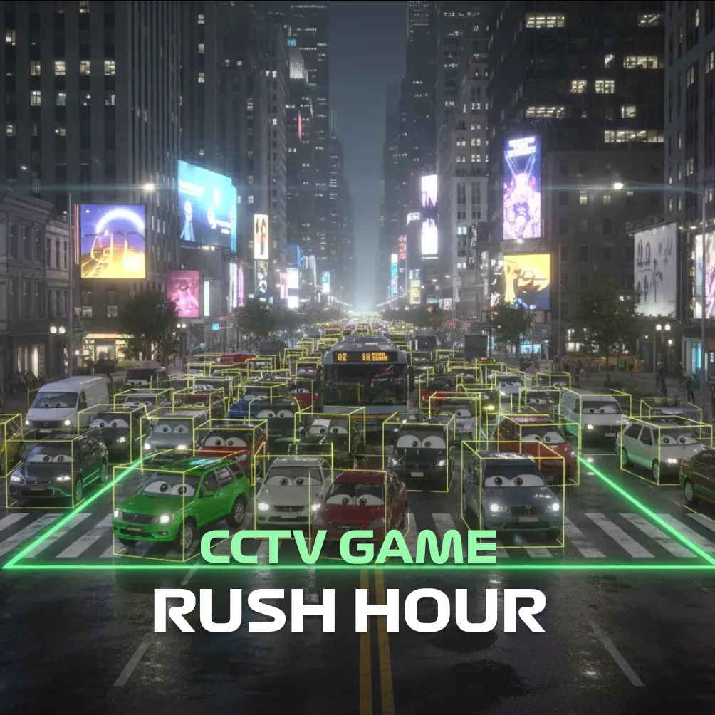 The Rush Hour betting layout next to a live traffic broadcast